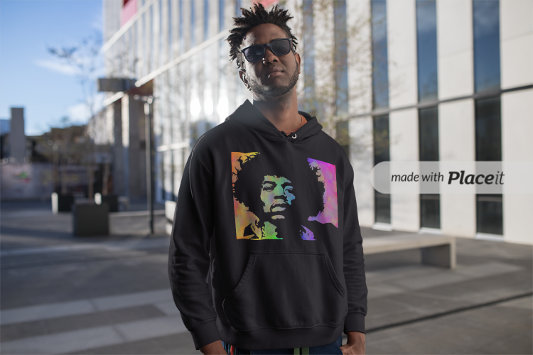 Jimmy Hendrix adult hoodie