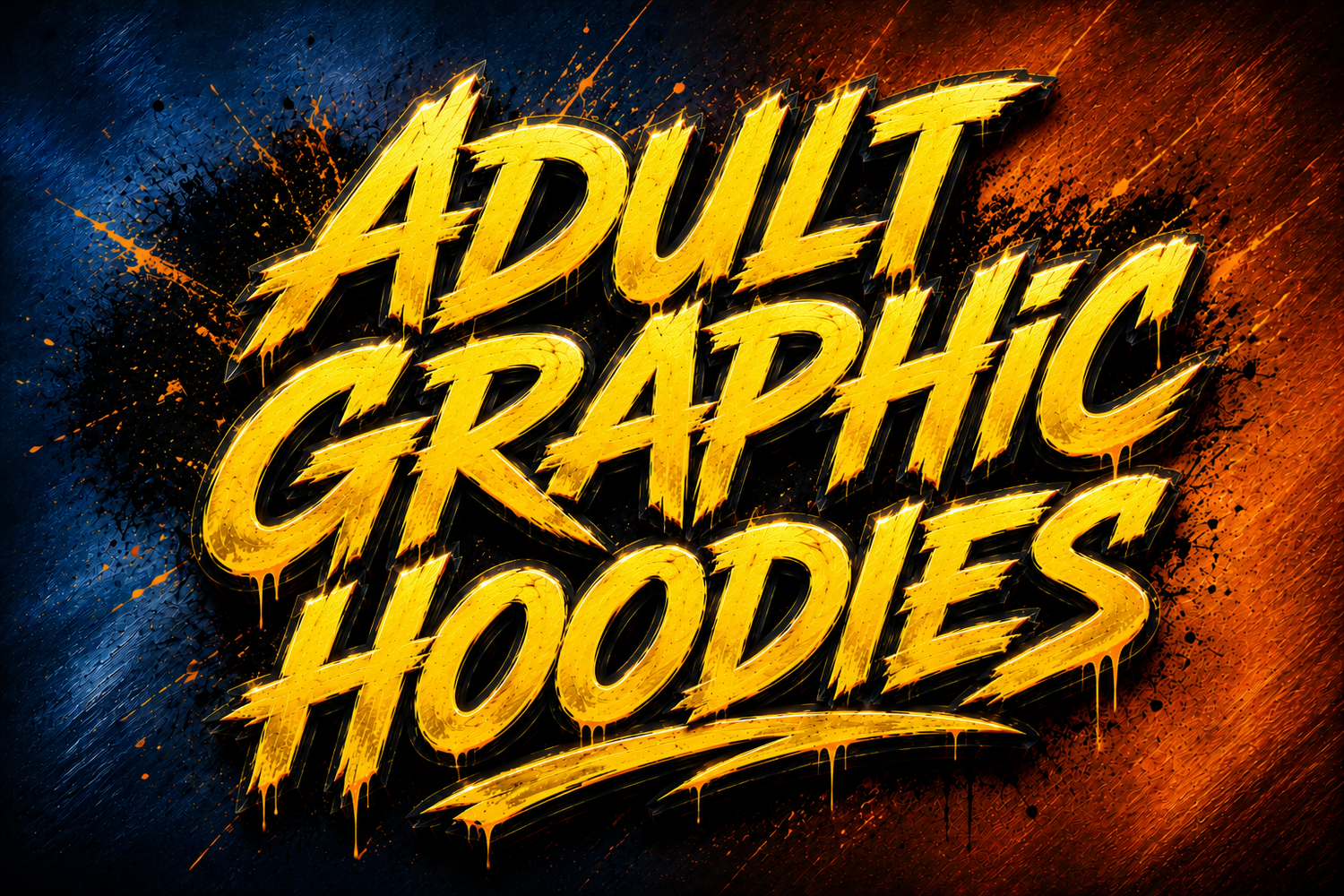 Adult Unisex Hoodies