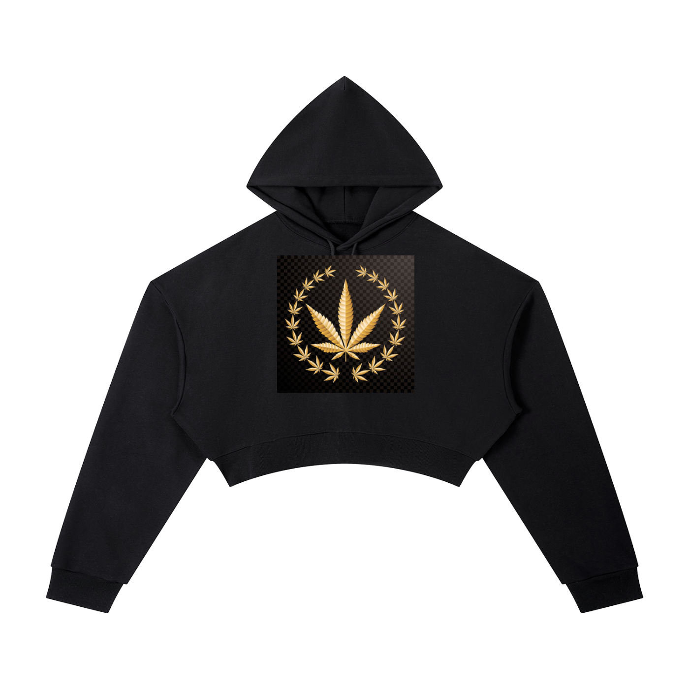Essential Cropped Hoodie
