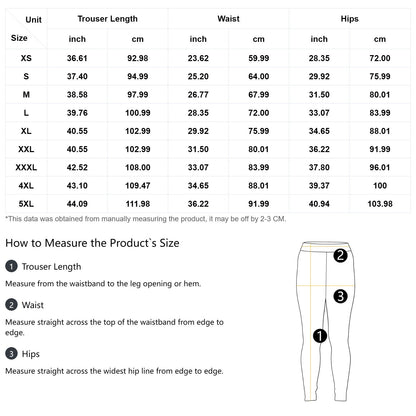 All-Over Print Women's Yoga Leggings-Brushed Milk Silk 200 GSM