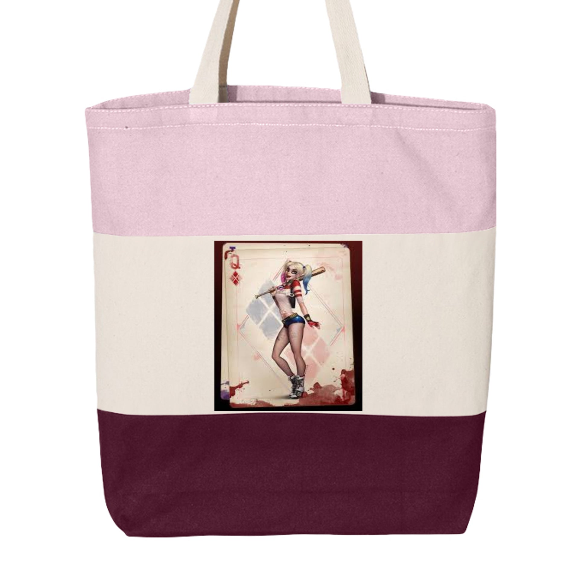 Maroon/ Natural/ Light Pink - Q125900 - FRONT